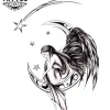 tatouage-ephemere-ange-sur-lune-mystique tatouage-ephemere-ange-sur-lune-mystique