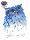 tatouage-ephemere-hiboux-aquarelle-realiste tatouage-ephemere-hiboux-aquarelle-realiste