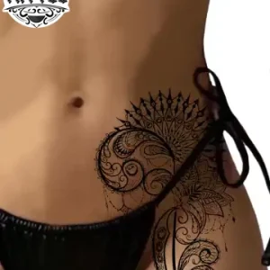 tatouage-ephemere-arabesque-femme-hanche tatouage-ephemere-arabesque-femme-hanche
