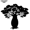 tatouage arbre lumineux arbre africain éphémère design naturel tatouage arbre lumineux arbre africain éphémère design naturel