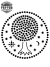 image tatouage ephemere arbre etoile design unique hypoallergenique image tatouage ephemere arbre etoile design unique hypoallergenique