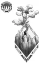tatouage arbre ephemere bonsai design nature inspire tatouage arbre ephemere bonsai design nature inspire