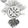 tatouage-ephemere-arbre-de-vie-boussole-design-durable-innovant tatouage-ephemere-arbre-de-vie-boussole-design-durable-innovant