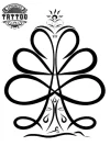 tatouage arbre éphémère personnalisable avec initiale tatouage arbre éphémère personnalisable avec initiale
