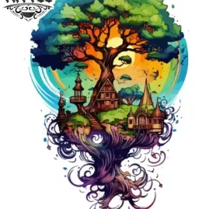 tatouage-manchette-ephemere-arbre-de-vie-durable tatouage-manchette-ephemere-arbre-de-vie-durable
