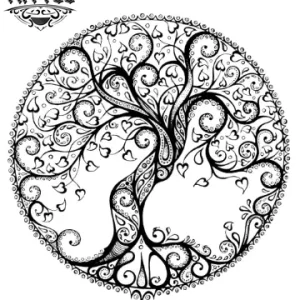 tatouage ephemere personnalise arbre avec initiale image alt tatouage ephemere personnalise arbre avec initiale image alt