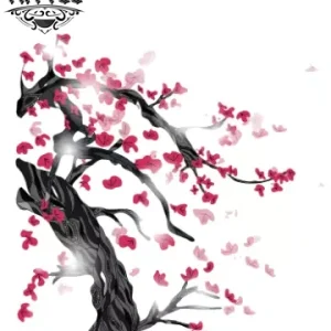 tatouage éphémère arbre en fleur hydrosoluble durable蓬 tatouage éphémère arbre en fleur hydrosoluble durable蓬