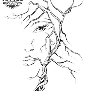 tatouage arbre ephemere femme nature elegante tatouage arbre ephemere femme nature elegante