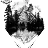 tatouage-ephemere-arbre-montagne-design-naturel-tatouage-arbre