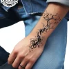 tatouage poignet arbre éphémère nature tatouage poignet arbre éphémère nature