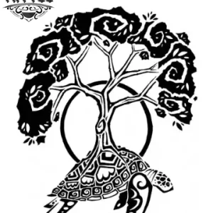 tatouage arbre polynésien éphémère design temporaire tatouage arbre polynésien éphémère design temporaire