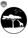 tatouage ephemere arbre de la savane style naturel arbre tatouage ephemere arbre de la savane style naturel arbre