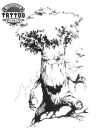 tatouage ephemere arbre vivant design realiste peau tatouage ephemere arbre vivant design realiste peau