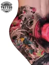 tatouage-ephemere-asiatique-hanche-design-unique tatouage-ephemere-asiatique-hanche-design-unique