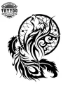 tatouage ephemere attrape reves design authentique boho chic