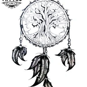 tatouage-ephemere-attrape-reves-arbre-de-vie-mystique tatouage-ephemere-attrape-reves-arbre-de-vie-mystique