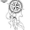 tatouage-ephemere-attrape-reves-avec-boussole-design-temporaire-unique tatouage-ephemere-attrape-reves-avec-boussole-design-temporaire-unique