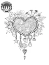 tatouage-ephemere-coeur-attrape-reves-design-unique tatouage-ephemere-coeur-attrape-reves-design-unique