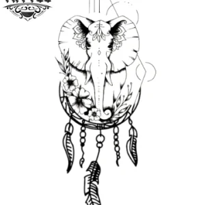 tatouage ephemere attrape reves elegant elephant tatouage ephemere attrape reves elegant elephant