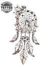 tatouage-ephemere-attrape-reves-design-feminin-elegant-femme tatouage-ephemere-attrape-reves-design-feminin-elegant-femme