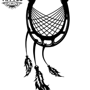 tatouage éphémère attrape rêves fer à cheval mystique tatouage éphémère attrape rêves fer à cheval mystique
