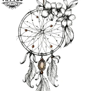 tatouage-ephemere-attrape-reves-orchidee-design-floral tatouage-ephemere-attrape-reves-orchidee-design-floral