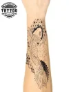 tatouage-avant-bras-ephemere-carpe-koi tatouage-avant-bras-ephemere-carpe-koi