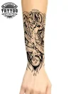 tatouage-avant-bras-egyptien-ephemere-art-corporel tatouage-avant-bras-egyptien-ephemere-art-corporel
