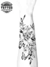 tatouage-avant-bras-ephemere-femme-durable-elegant tatouage-avant-bras-ephemere-femme-durable-elegant