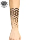 tatouage-ephemere-avant-bras-motif-geometrique-durable tatouage-ephemere-avant-bras-motif-geometrique-durable