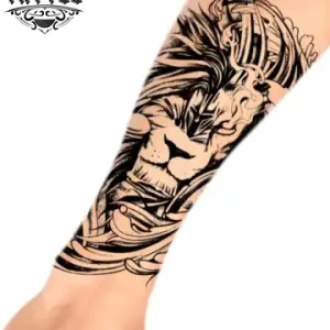 tatouage-avant-bras-ephemere-lion-homme-design-sauvage-et-masculin tatouage-avant-bras-ephemere-lion-homme-design-sauvage-et-masculin