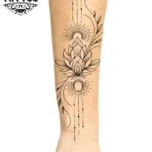 tatouage-avant-bras-lotus-ephemere-fleur-spirituelle-image tatouage-avant-bras-lotus-ephemere-fleur-spirituelle-image