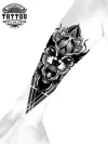 tatouage ephemere avant bras loup homme realiste tatouage ephemere avant bras loup homme realiste
