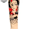 tatouage-ephemere-avant-bras-style-manga-japonais tatouage-ephemere-avant-bras-style-manga-japonais