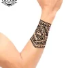 tatouage-avant-bras-ephemere-maori-homme-style-tribal tatouage-avant-bras-ephemere-maori-homme-style-tribal