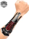 tatouage avant bras ephemere mecanique innovant design industriel tatouage avant bras ephemere mecanique innovant design industriel