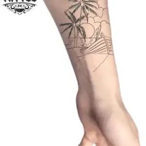 tatouage-avant-bras-ephemere-motif-nature tatouage-avant-bras-ephemere-motif-nature