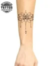 tatouage-ephemere-avant-bras-noeud-elegant tatouage-ephemere-avant-bras-noeud-elegant