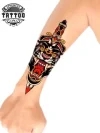 tatouage-ephemere-avant-bras-old-school-design-retro tatouage-ephemere-avant-bras-old-school-design-retro