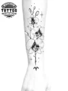 tatouage-ephemere-avant-bras-orchidee-florale-elegante tatouage-ephemere-avant-bras-orchidee-florale-elegante