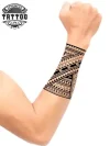 tatouage-avant-bras-ephemere-polynesien tatouage-avant-bras-ephemere-polynesien