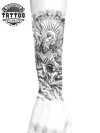 tatouage-avant-bras-ephemere-theme-religieux tatouage-avant-bras-ephemere-theme-religieux