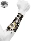 tatouage-avant-bras-ephemere-robot-futuriste tatouage-avant-bras-ephemere-robot-futuriste