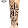 tatouage-avant-bras-ephemere-rose-des-vents-discret-et-style