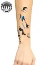 tatouage-ephemere-avant-bras-sport-amateurs