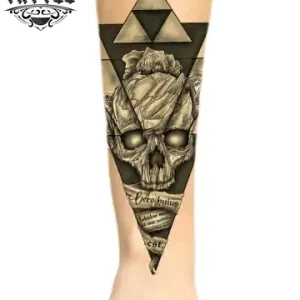 tatouage-avant-bras-ephemere-triangle-design-unique tatouage-avant-bras-ephemere-triangle-design-unique