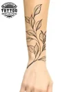 tatouage avant bras ephemere vegetal design naturel tatouage avant bras ephemere vegetal design naturel