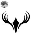tatouage-ephemere-bois-de-cerf-temporary-tattoo-design tatouage-ephemere-bois-de-cerf-temporary-tattoo-design