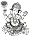 tatouage-elephant-ephemere-bouddha-design-spirituel-unique tatouage-elephant-ephemere-bouddha-design-spirituel-unique