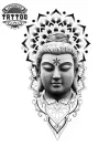 tatouage ephemere bouddhisme bouddha femme unique design spirituel tatouage ephemere bouddhisme bouddha femme unique design spirituel